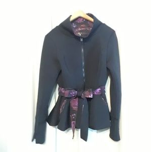 PopFlex Active peplum coat
